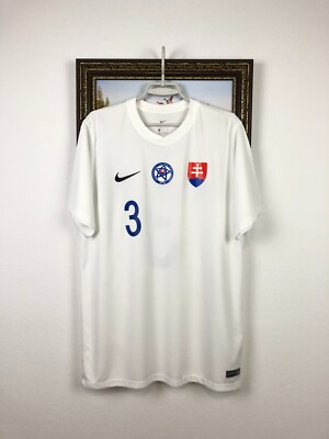 Slovakia football shirt 2018 Soccer #3 Skrtel Jersey Rare Nike Mens Size XL