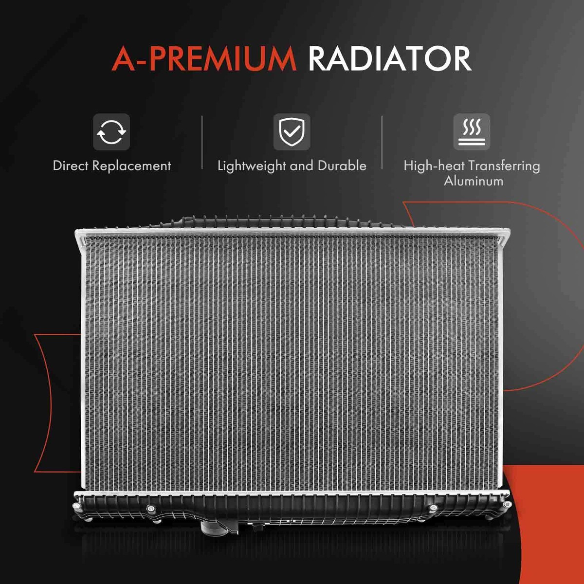 Radiator & AC Condenser Cooling Kit For Buick LaCrosse (2010-2016) & Chevy Impala (2014-2019)