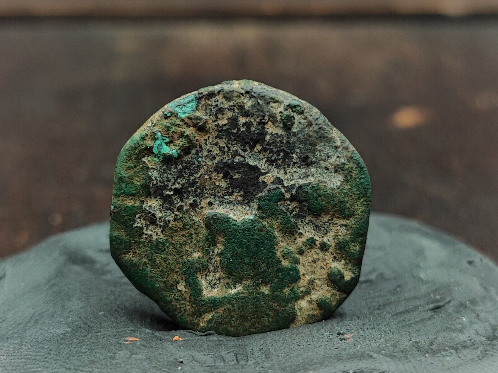 AA Ancient 1 Tetradrachm 80-100 Kushan Empire (60-375) Bronze Vima Takto  CN-3Y