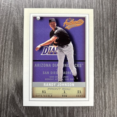 2002 Fleer Original Front Row Randy Johnson SP #'d/150