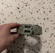 Burberry Gürtel mit B-Schnalle und Muster