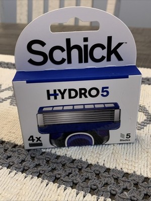 Schick Hydro5 Blades, 4 cartridges  NEW SEALED