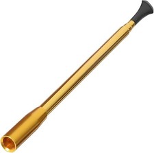 Audrey Style Vintage Extendable Cigarette Holder in Gold - Long Extendable Cigar