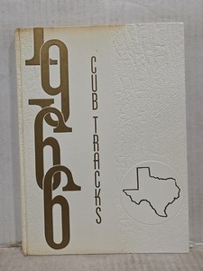 1966 Cub Tracks Yearbook,Irma Marsh Junior High School,Fort Worth,Texas