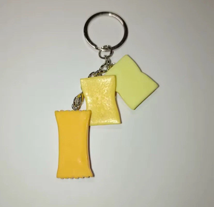 Lindos llaveros de caramelo para bocadillos - ¡Elige tu estilo! Mini bolsa de comida Kawaii encanto Foto 4 de 4