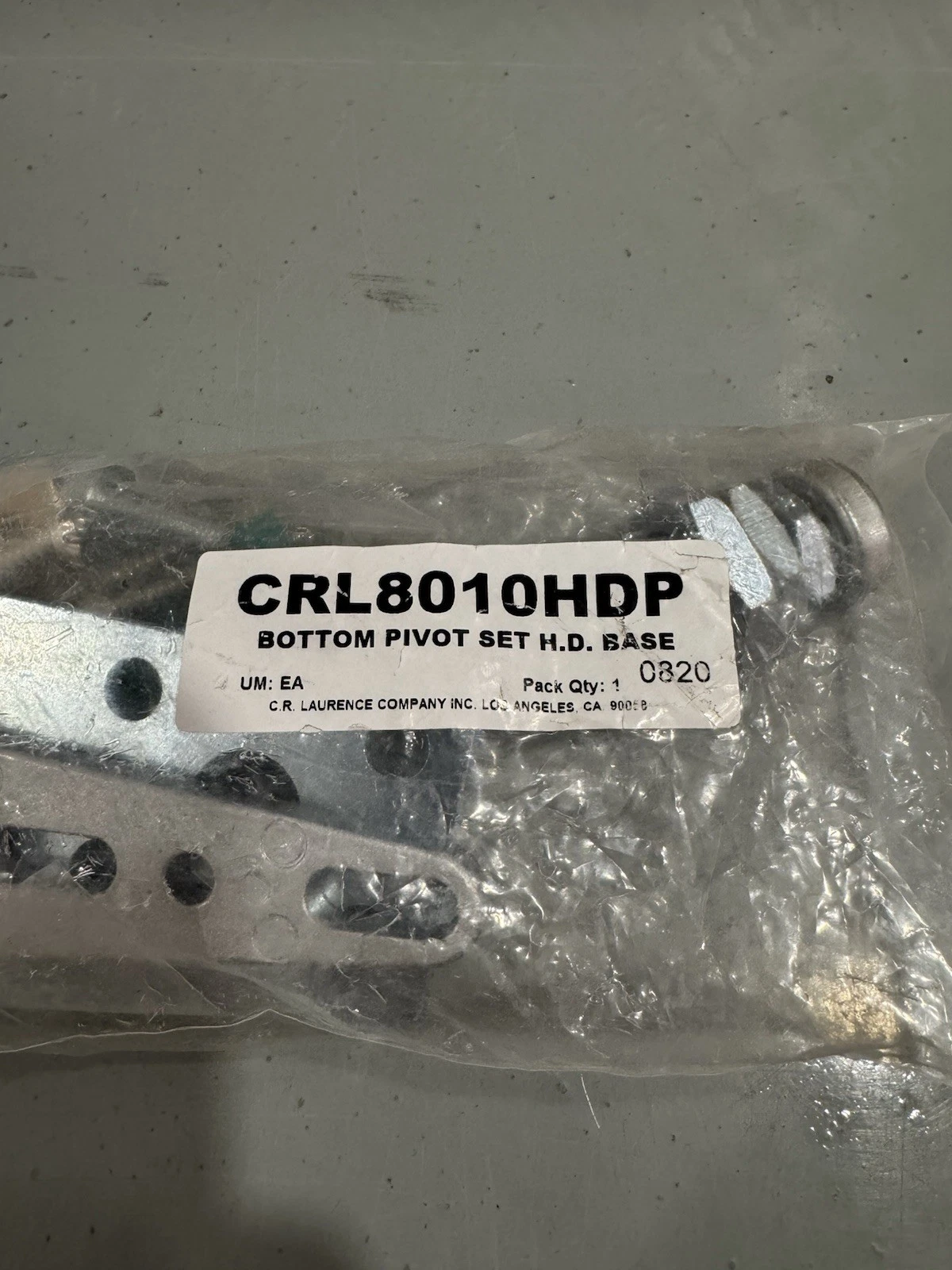 2x CRL Dual Purpose Bottom Pivot Set Adjustable CRL8010HDP Brand New 3
