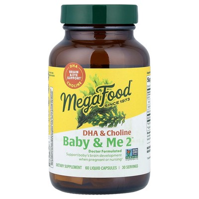 Baby & Me 2 , DHA & Choline, 60 Liquid Capsules