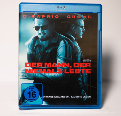 Der Mann, der niemals lebte - BluRay - Ridley Scott, Leonardo Dicaprio, sehr gut