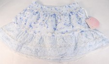 Target x LoveShackFancy Girls Clara Budding Florals Tiered Skirt Sz 16 New