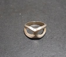 Vintage Sterling Silver Fancy Twist Knot Ring Approx Size 8