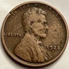 1923-S Lincoln Wheat Cent San Francisco Low Mintage Scarce Date Penny BN881