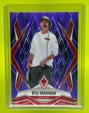 KYLE SHANAHAN Purple Seismic /49 2025 Panini Football Phoenix #120 49ers