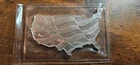 Elemetal Mint 5 oz Silver Bar US Map American Flag Uniquely Toned Sealed