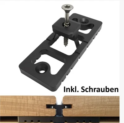 Kombi-Abstandhalter Terrassendielen verdeckte Befestigung/WPC Clips 5mm + Schrau - Bild 1 von 4