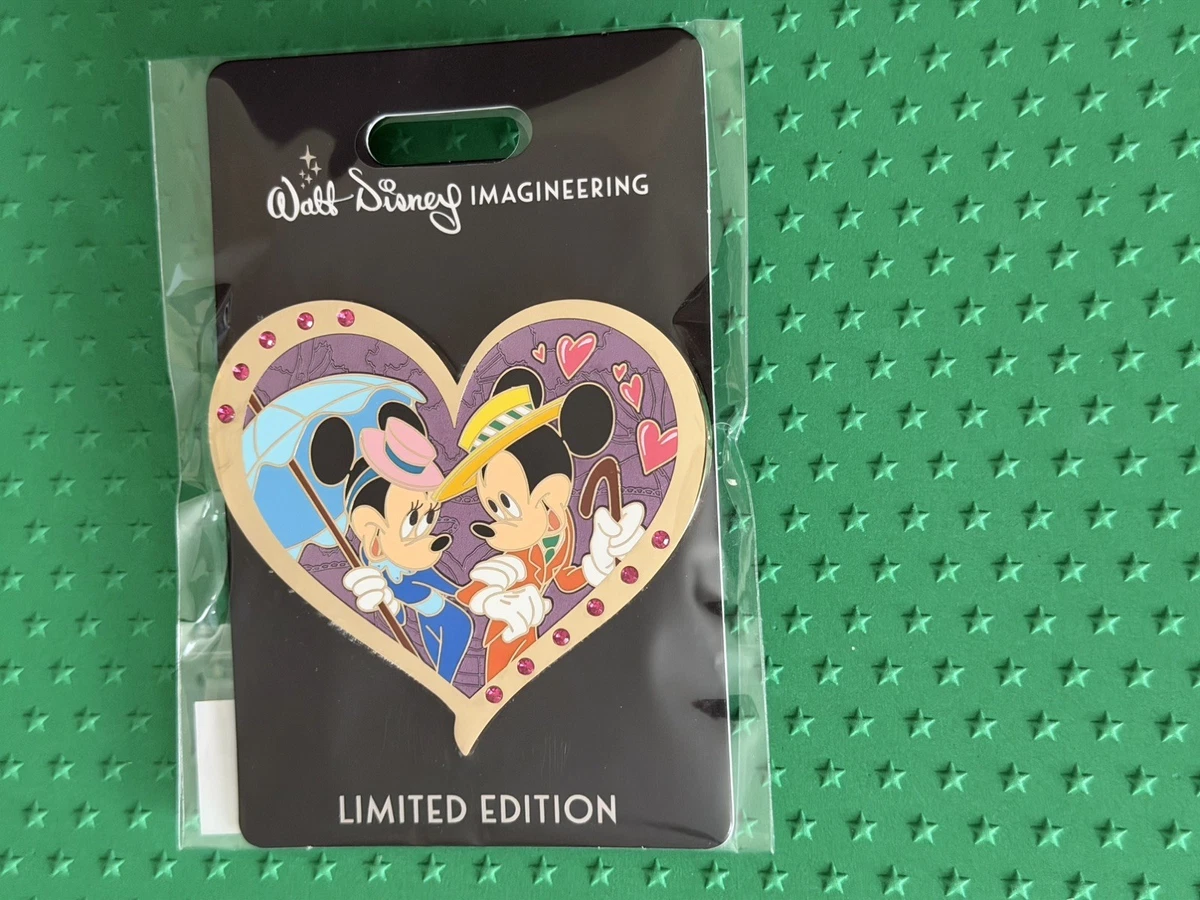 Valentine's Day Disney Cast Member Exclusive Pins, Patches