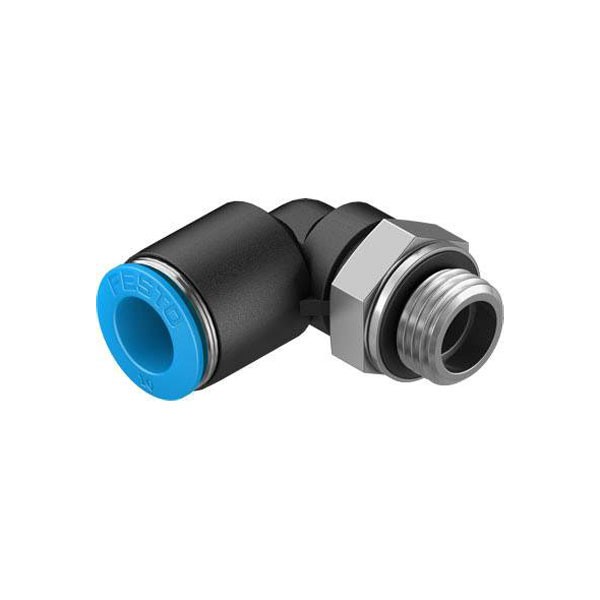 FESTO L-piece 10mm Pipe Dia G1/4"" Thread