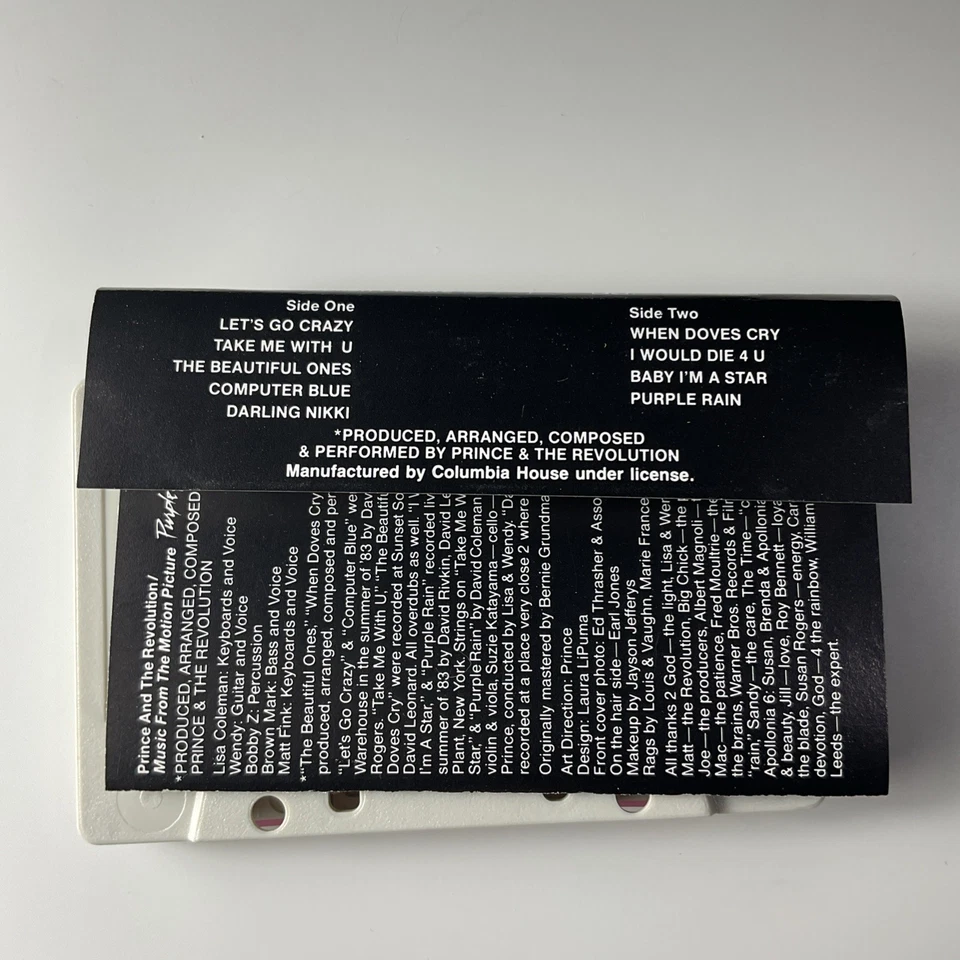 Cassette Lot Prince And The Revolution Purple Rain Around The World - Image 3 of 4