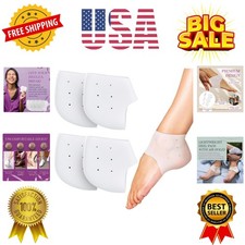 Silicone Heel Protectors for Shoes, Gel Heel Cups  Cushion Inserts for Women...