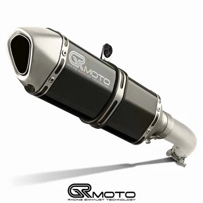 Silencieux GRmoto Carbone Slip-On Pour Suzuki SV650 SV650 X 2016-2026 - Photo 1/4