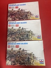 ESCI MODELS 207. BRITISH 8TH ARMY SOLDIERS.FACTORY SEALED. 1:72 SCALE/LOT 3