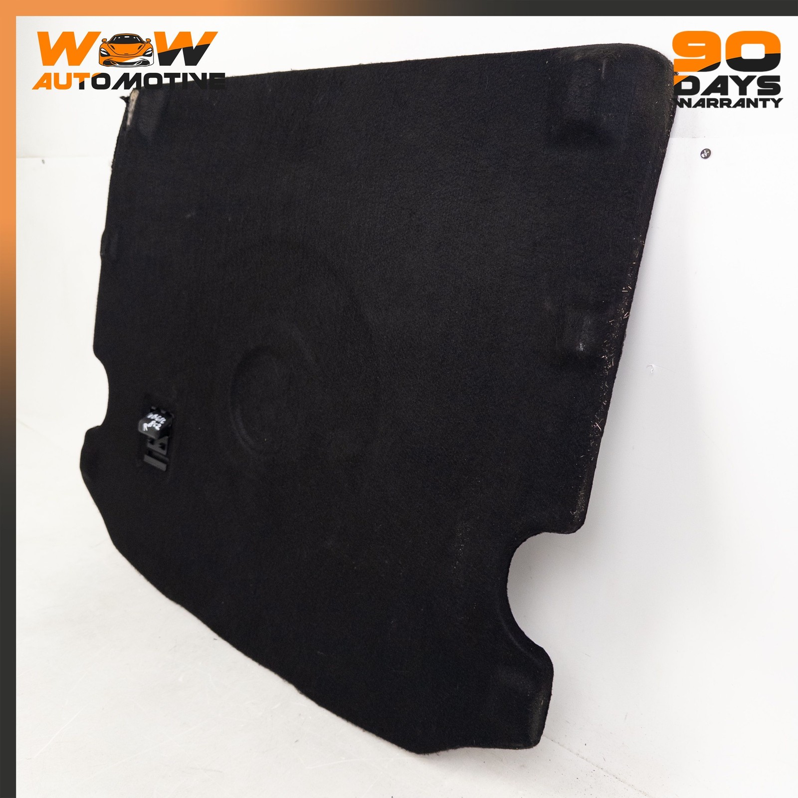 07-13 BENTLEY CONTINENTAL GTC REAR BOOT FLOR SPARE WHEEL WELL COVER BLACK OEM