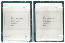 Pair of Intel Xeon Gold 6248R 3.0GHz 24-Core 35.75MB FCLGA3647 SRGZG Processors