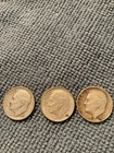 Lot Of 3 Roosevelt Dimes 1951-S, 1953-S, 1954-S