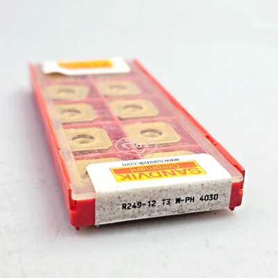 Sandvik Coromant R245-12 T3 M-PH 4030 Carbide Milling Inserts (Box of 10)