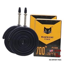 2 Pcs 700x23C/25C 700x28C/32C Bike Tubes, 700x23/25c 2 Pack Presta Valve FV 