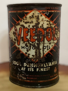 Veedol Motor Oil Can | eBay