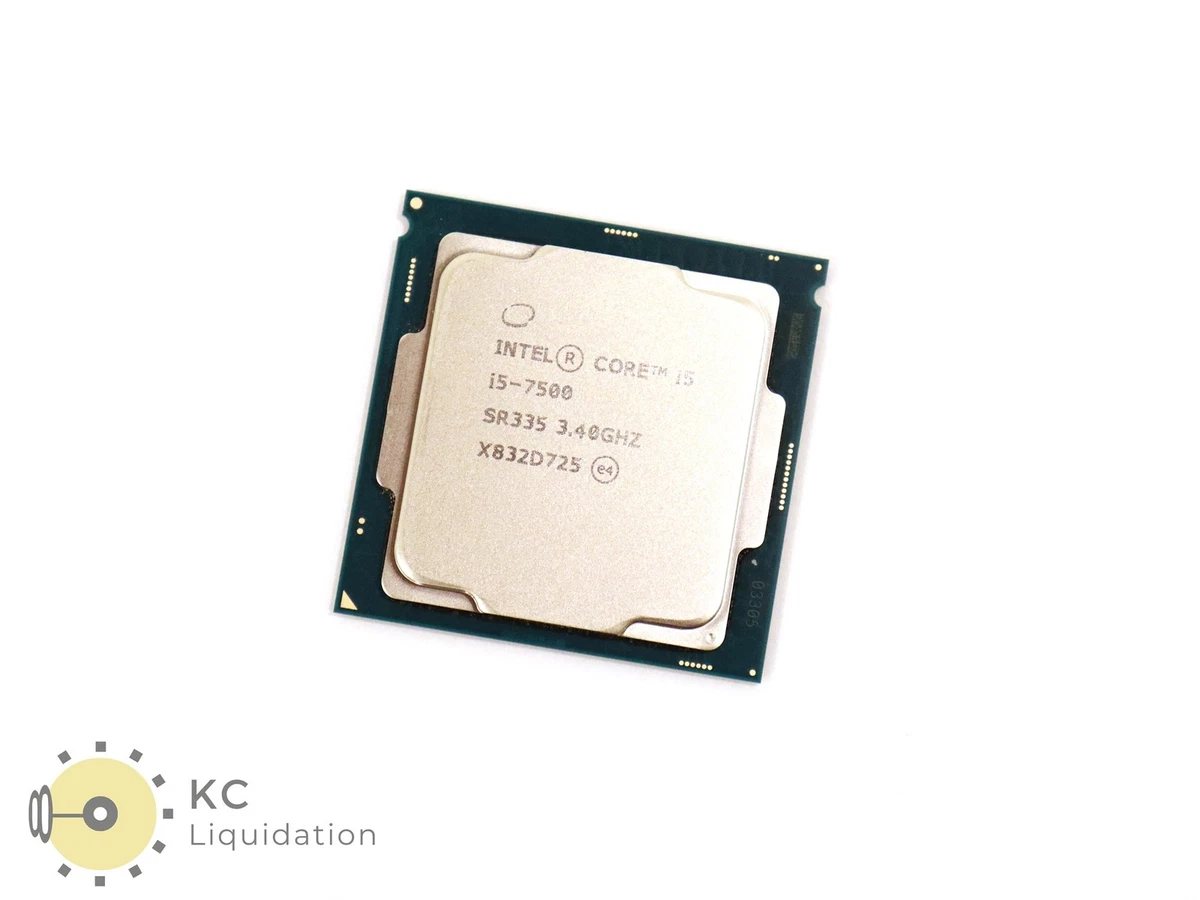 Intel Core i5-7500 Processor Model Computer Processors (CPUs) for