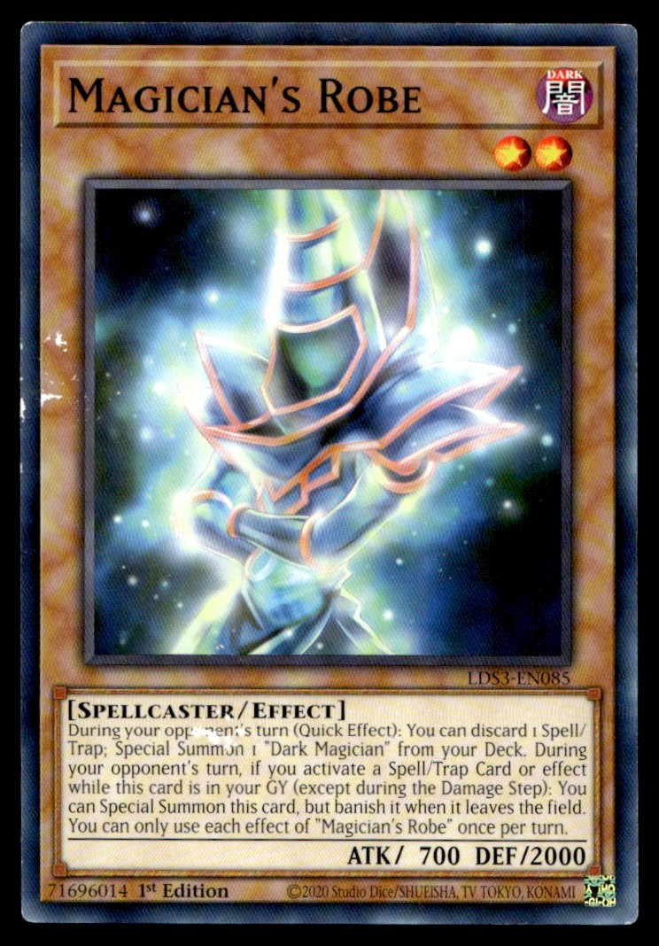 Magician's Robe - LDS3-EN085 - 1st Edition - YuGiOh