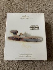 2009 Hallmark Keepsake Ornament QXI1152 Luke's Landspeeder Star Wars A New Hope