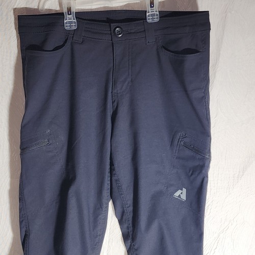 Eddie Bauer First Ascent Capri Hiking Pants Women's Size 4 Black Stretch Nylon - Picture 9 of 10