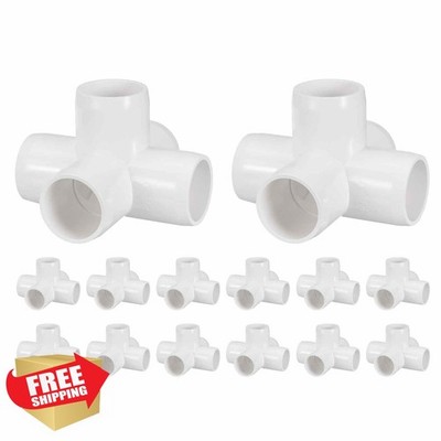 DTGN 14Pcs 3/4'' SCH40 5-Way PVC Elbow