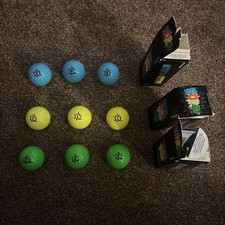Lot Of 9 Strata BOOM Extreme Distance Golf Balls 3 Balls Per Box - 9 - 1 2 & 4