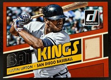 2015 Donruss #18 Justin Upton Bat Kings San Diego Padres
