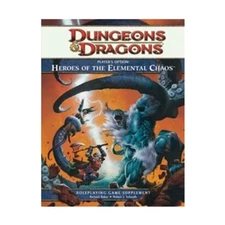 WOTC D&D 4e Player's Option - Heroes of the Elemental Chaos EX/NM