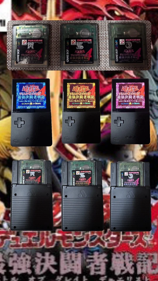 Nintendo Gameboy Color GB GBC Lot of 6 Yu-gi-oh! 1 2 3 4 Japan Region Free - Image 2 of 3