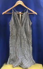 Women's J.CREW Blue/White Plaid Sleeveless Dress Size 00