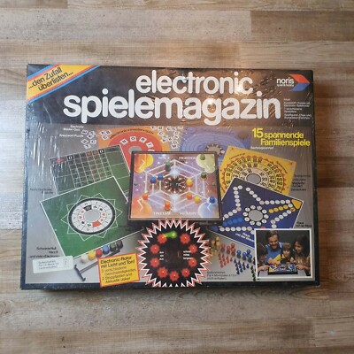 1981 NOS Noris electronic game magazine 602 original packaging shrink-wrapped