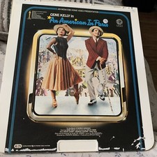 An American In Paris  CED RCA VideoDiscs