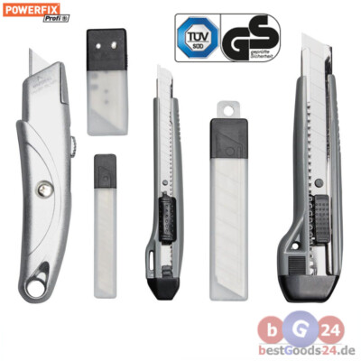 Cuttermesser Set 33-teilig  Teppichmesser Ersatzklingen NEU