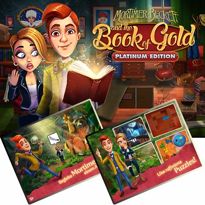   Mortimer Beckett 5 and the Book of Gold - Platinum Edition - PC / Windows  