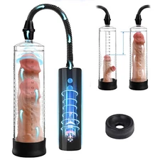 Penis Pump Vacuum Rechargeable Male Men Penis Enlarger Growth ED Treatment USA