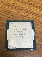 Lot of 3 Intel Core Xeon E3-1240v6 CPU Processor 4 core 3.7GHz SR327