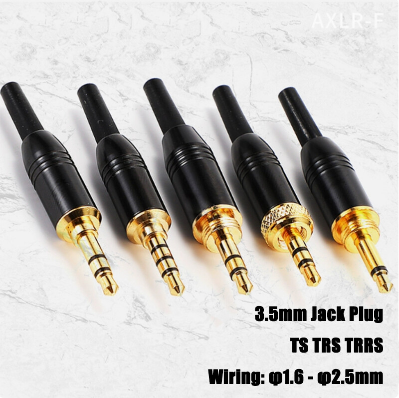 3 Pcs 6.35mm Remplacement Réparation Prise Jack TS 2 Pôles Mono Prise Male 14 635mm Borne Sans Soudure Pour Microphone Haut Parleur Cable Audio Reparation 91948854