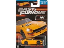 DATSUN Z240Z Custom - F&F  - yellow - HOT WHEELS 1:64