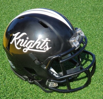 black ucf football helmet UCF CENTRAL FLORIDA KNIGHTS 2023 BLACK FOOTBALL MINI HELMET 