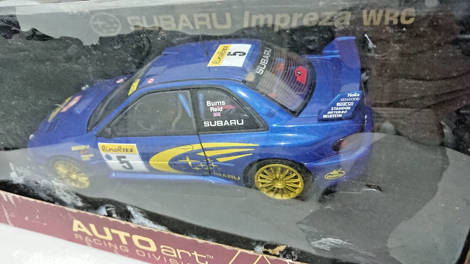 Autoart 1/18 Subaru Impreza GC8 WRC 99 #5 Monte Carlo Rally Burns/Reid 89992 - Immagine 2 di 4